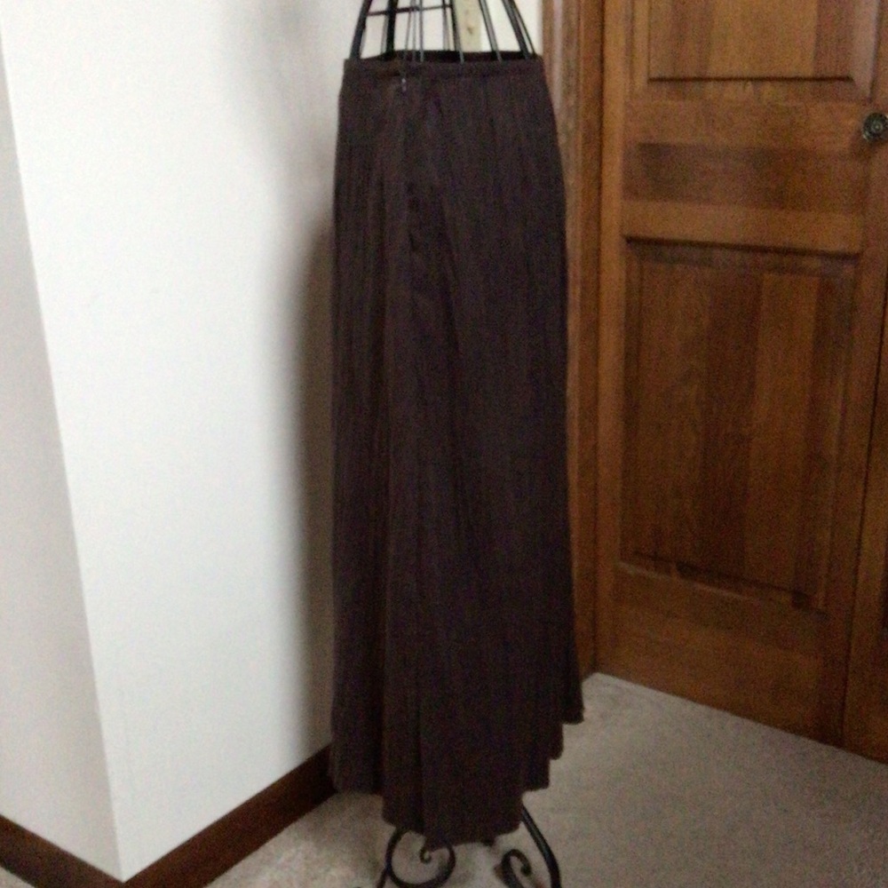 J Jill fall faux suede skirt size 6 petite - Picture 4 of 8